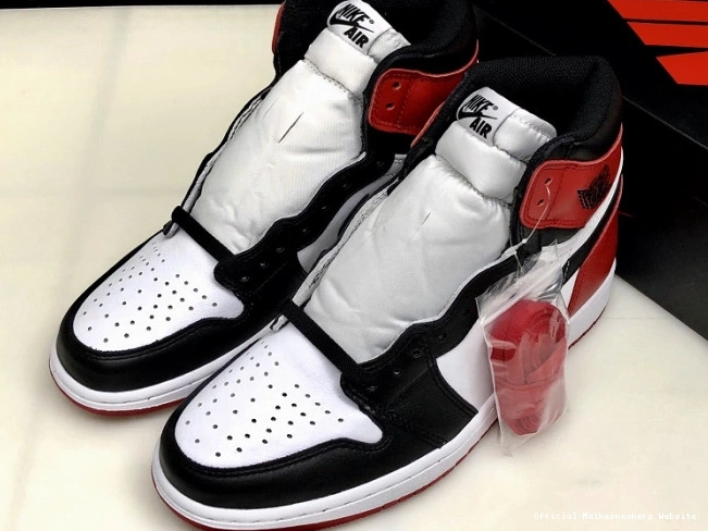 Official Maikesneakers Retro Toe Jordan 1 Black Air 555088-125 0801